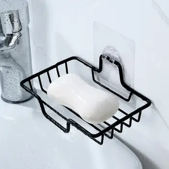סבון מדף אמבטיה נירוסטה סבון מדף צלחת בעל קיר רכוב ארגונית עבור מטבח חדר מקלחת אמבטיה