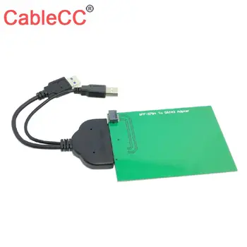 Cablecc סיי USB 3.0 ל-SATA 22pin 2.5