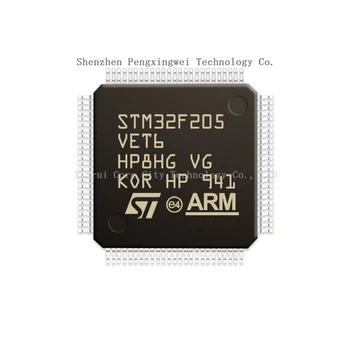 STM מיקרו-בקרים stm32 STM32F STM32F205 VET6 STM32F205VET6 במלאי 100% מקורי חדש LQFP-100 מיקרו-בקר (MCU/MPU/SOC) ב-CPU