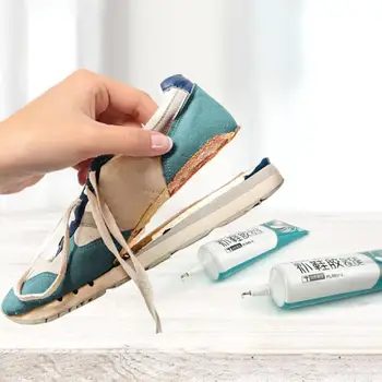 נעל דבק 10/60ml סופר חזק מפעל מיוחד אוניברסלי עמיד למים עור דבק הנעל-תיקון דבק תיקון נעליים דבק