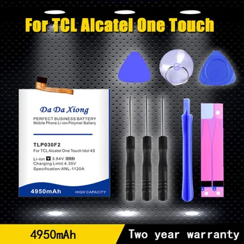 4950mAh TLP030F2 סוללה עבור TCL Alcatel one Touch Idol 4S OT-6070 OT-6070K OT-6070O OT-6070Y עבור BlackBerry DTEK60