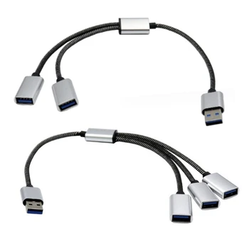 USB OTG מספר Port רכזת כבל מפצל עבור לוח USB 2.0 מתאם
