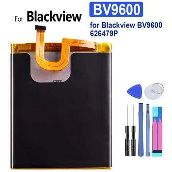 באיכות גבוהה סוללה עבור Blackview, 5580mAh, BV9600, BV 9600, 626479P