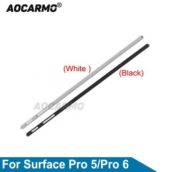 Aocarmo עבור Microsoft Surface Pro 5 6 Pro5 Pro6 העליון מסגרת פלסטיק רצועת תצוגת LCD רצועה להחלפה