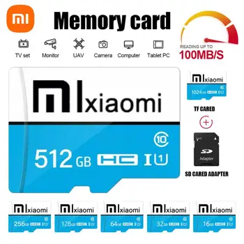 Xiaomi TF מיקרו sd Class10 128GB cartao de memoria כרטיס SD 32GB 512GB 1TB מיקרו כרטיס זיכרון פלאש עבור נינטנדו מתג