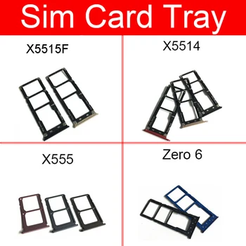 כרטיס ה SIM-מגש בעל Infinix חכם 2 Pro X5514 X5515F/אפס 4 X555/זירו 6 חריץ לכרטיס מיקרו SD מתאם חלקי חילוף