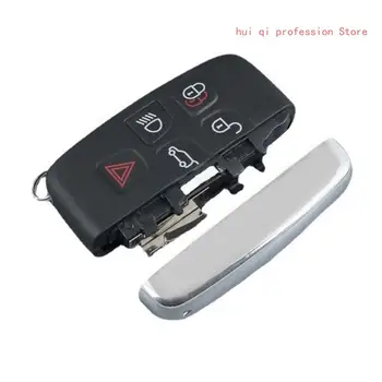 שדרוג Fob מפתח כיסוי חלופי המרוחק מפתח המכונית כיסוי למקרה מפתח הגנות מקרה 5-כפתור המפתח מגן מחזיק מפתחות H8WE