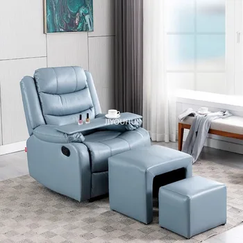 נייל סלון מעצבים מיטות עיסוי חשמליות תכליתי באיכות גבוהה אופנתי שכיבה ספה כורסה מודרני Sillon רהיטים