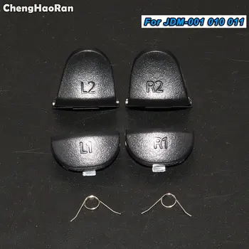 ChengHaoRan 1-10Sets המחליף ד ' -001 011 עבור סוני פלייסטיישן 4 PS4 בקר L2 R2 L1 R1 ההדק כפתור עם האביב