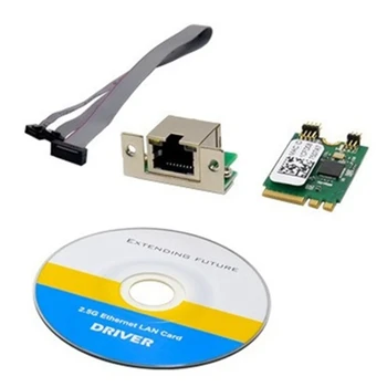M. 2+E מפתח 2.5 G Ethernet LAN כרטיס RTL8125B בקרה תעשייתית כרטיס רשת PCI הרחבה של מתאם הרשת