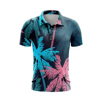 2023 אופנה חולצת פולו לגברים קיץ שרוול קצר לנשימה ייבוש מהיר דש High-end מזדמן מתיחה חיצונית בגדי ספורט
