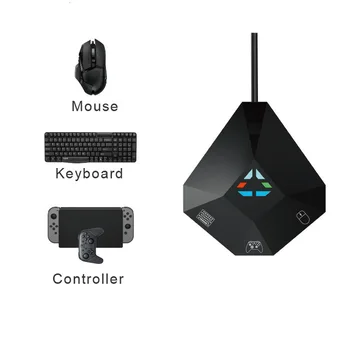 משחק מקלדת עכבר ממיר מתאם עבור נינטנדו מתג/PS4/PS3/X-BOX אחד/360 קונסולה משולבת אביזרי המשחקים