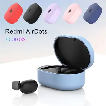 סיליקון מקרה מגן Redmi Airdots /Airdots 3 Pro Anti-scratch אוזניות כיסוי הגנת Xiaomi Redmi AirDots