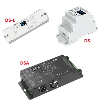 DMX512 כדי SPI מפענח DMX ממיר DSA DS-L אוניברסלי DMX512/1990 דיגיטלי אות SPI תמיכה 6803/2811/ 2812/2801 IC