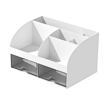 שולחן העבודה תיבת אחסון לבן/כחול/ורוד נייר במגירה סוג פריטים שונים השולחן אחסון ארגונית אחסון מדף קטן סטודנט