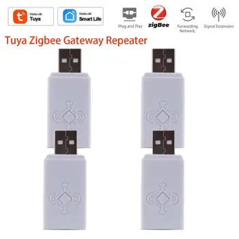 Tuya ZigBee אות מהדר USB אות מגבר ה-Extender חכם, אוטומציה ביתית המכשיר עובד עם Zigbee שער חכם החיים