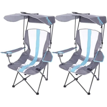 2-Pack כיסא קמפינג טיול בטבע האור BlueFreight חינם אספקה מתקפל קיפול נסיעות ריהוט טיולים ספורט ובידור