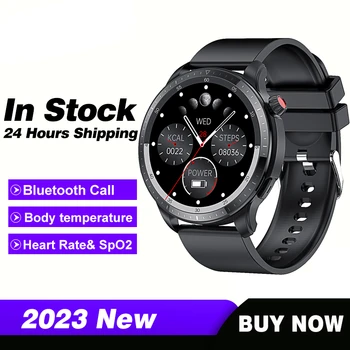 2023 חכם חדש אופנה, Mens שעון Bluetooth קורא קצב הלב, לחץ הדם Smartwatch 100+ ספורט מצבי שעונים עבור PK GTR4