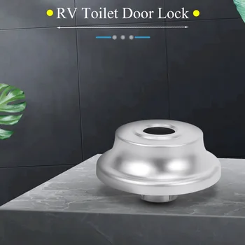 בקרוואן שירותים לנעול את הדלת בשירותים מנעול דלת הקרוואן הסירה לטפל בריח מנעול RV אביזרים