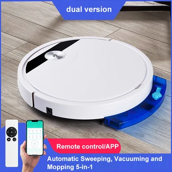 2024 חדש 2800PA 3-in-1 RS800 עם שלט רחוק&אפליקציה סופר שקט חכם רובוט שואב אבק רטוב&יבש מנגב את הרצפה הביתה Appliance