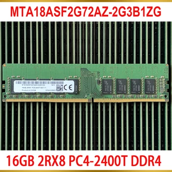 1PCS שרת זיכרון 16G 16GB 2RX8 PC4-2400T DDR4 2400 DDR4 ECC על הר רם MTA18ASF2G72AZ-2G3B1ZG 