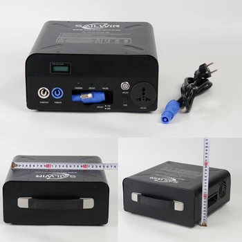 Sailwin נייד 800W 20AH סוללה של UPS עבור DMX512 קר ניצוץ מכונת זיקוקים Sparkular Effecs ציוד זמן המתנה