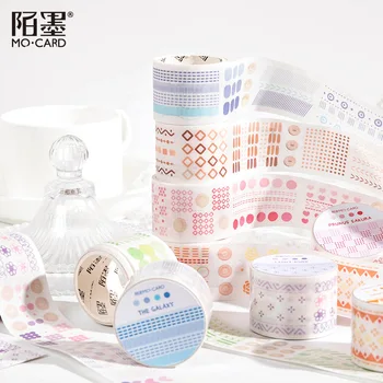 1pcs/1lot דקורטיביים סרטי דבק בסיסי רקמה רעיונות DIY נייר יפני מדבקות 3m