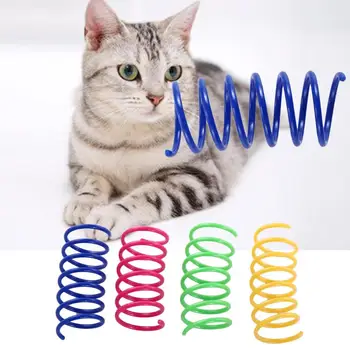 רעיל עמיד בטיחות צבעוני להקפיץ כדור חתול צעצוע ציוד לחיות מחמד צעצוע אביב