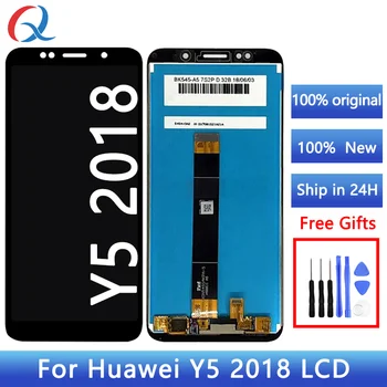 טלפון נייד צגי lcd עבור Huawei Y5 2018 מסך החלפת pantalla עבור huawei Y5 2018 lcd ercan Y5 2018 תצוגה