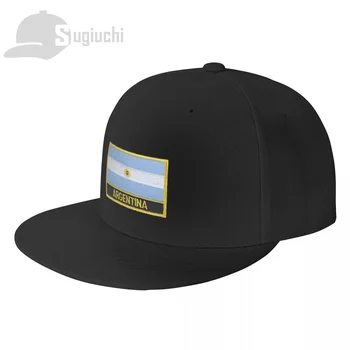 ארגנטינה דגל המדינה רקמת לוגו כובע בייסבול גברים, נשים, קיץ יוניסקס היפ הופ כובעי כותנה Snapback כובע גולף משאית כמוסות