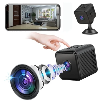 1080P HD Mini Wifi מצלמה בית חכם הגנת אבטחה מצלמת ראיית לילה מקצועי זיהוי תנועה נייד