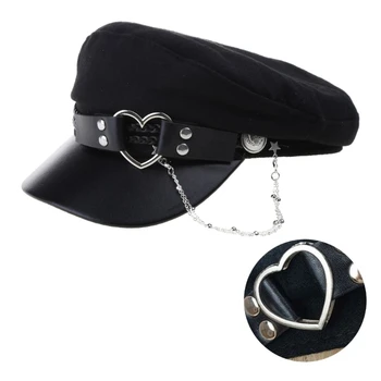 מגניב ג ' וקר נערת אופנה כובע נוער ילדה מתומן כובע לוליטה בסגנון הכובעים Dropship