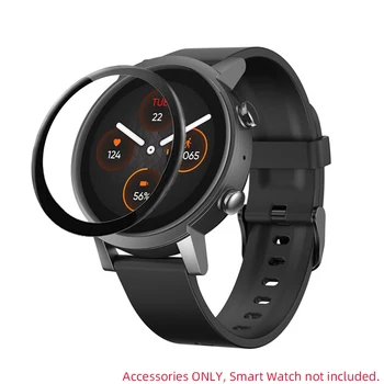 3D מעוגל מלא רך סרט מגן מכסה הגנה Ticwatch E3 שעון חכם ספורט Smartwatch מגן מסך ואביזרים