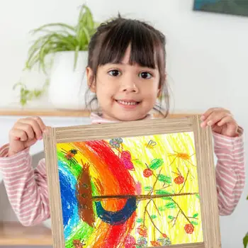 אמנות לילדים מסגרת פתיחת חזית להציג מסגרות לילדים יצירות אמנות מסגרת התמונה משתנה ילדים Frametory על הפוסטר גלויות מצולמות