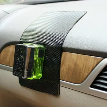 סיליקון המכונית החלקה דאש מחצלת המחוונים דביק משטח בעל Anti Slip מחצלת עבור רכב טלפון נייד מגן משטח אביזרי רכב