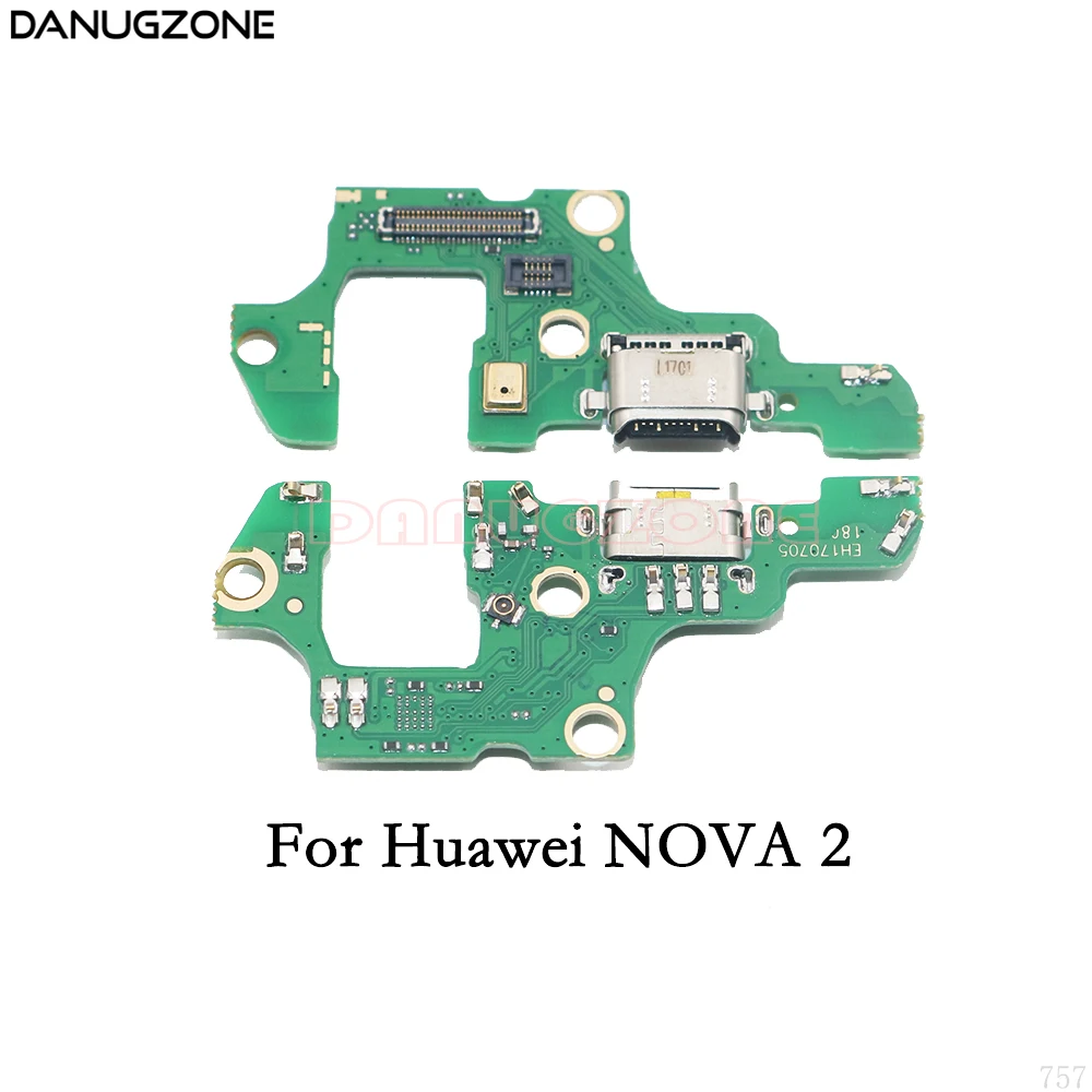 10PCS/הרבה עבור Huawei נובה 2 + USB טעינת Dock ג ' ק תקע שקע יציאת מחבר מטען לוח להגמיש כבלים - 1