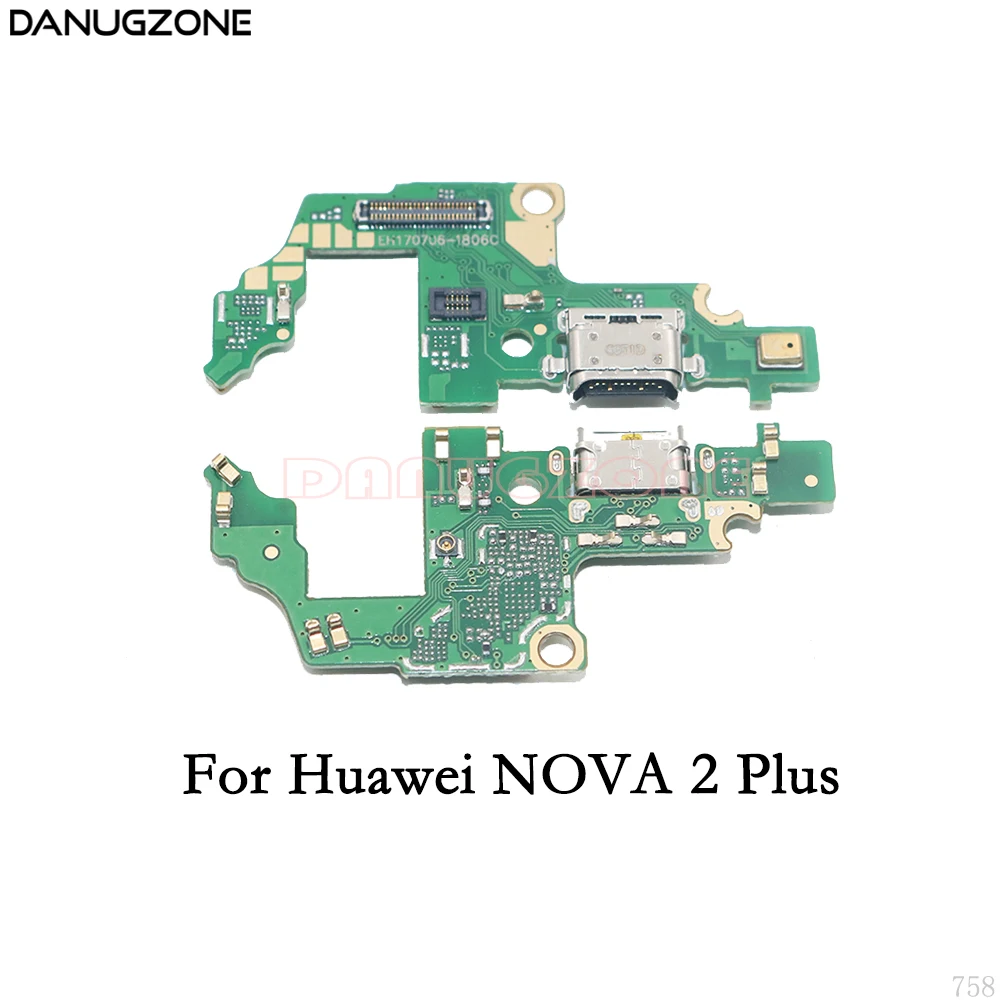 10PCS/הרבה עבור Huawei נובה 2 + USB טעינת Dock ג ' ק תקע שקע יציאת מחבר מטען לוח להגמיש כבלים - 2