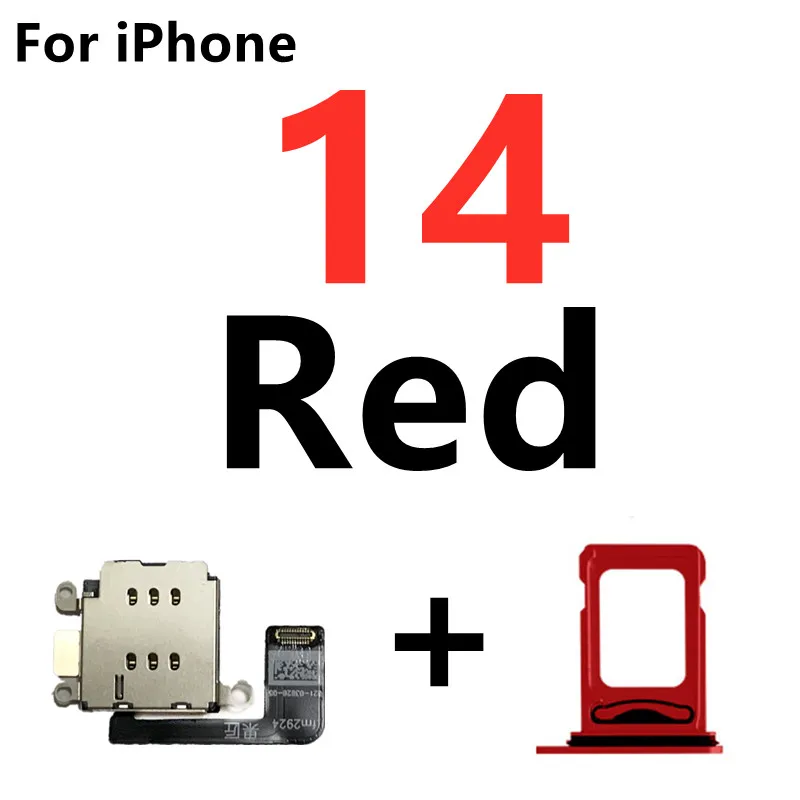 10Set/Lot כפול ה-SIM כרטיס הקורא להגמיש כבלים + כרטיס ה SIM-מגש בעל חריץ מתאם סרט עבור iPhone 14 ועוד - 3