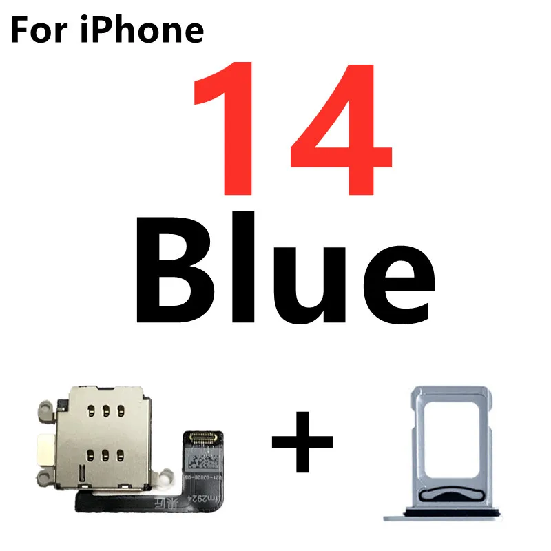 10Set/Lot כפול ה-SIM כרטיס הקורא להגמיש כבלים + כרטיס ה SIM-מגש בעל חריץ מתאם סרט עבור iPhone 14 ועוד - 4