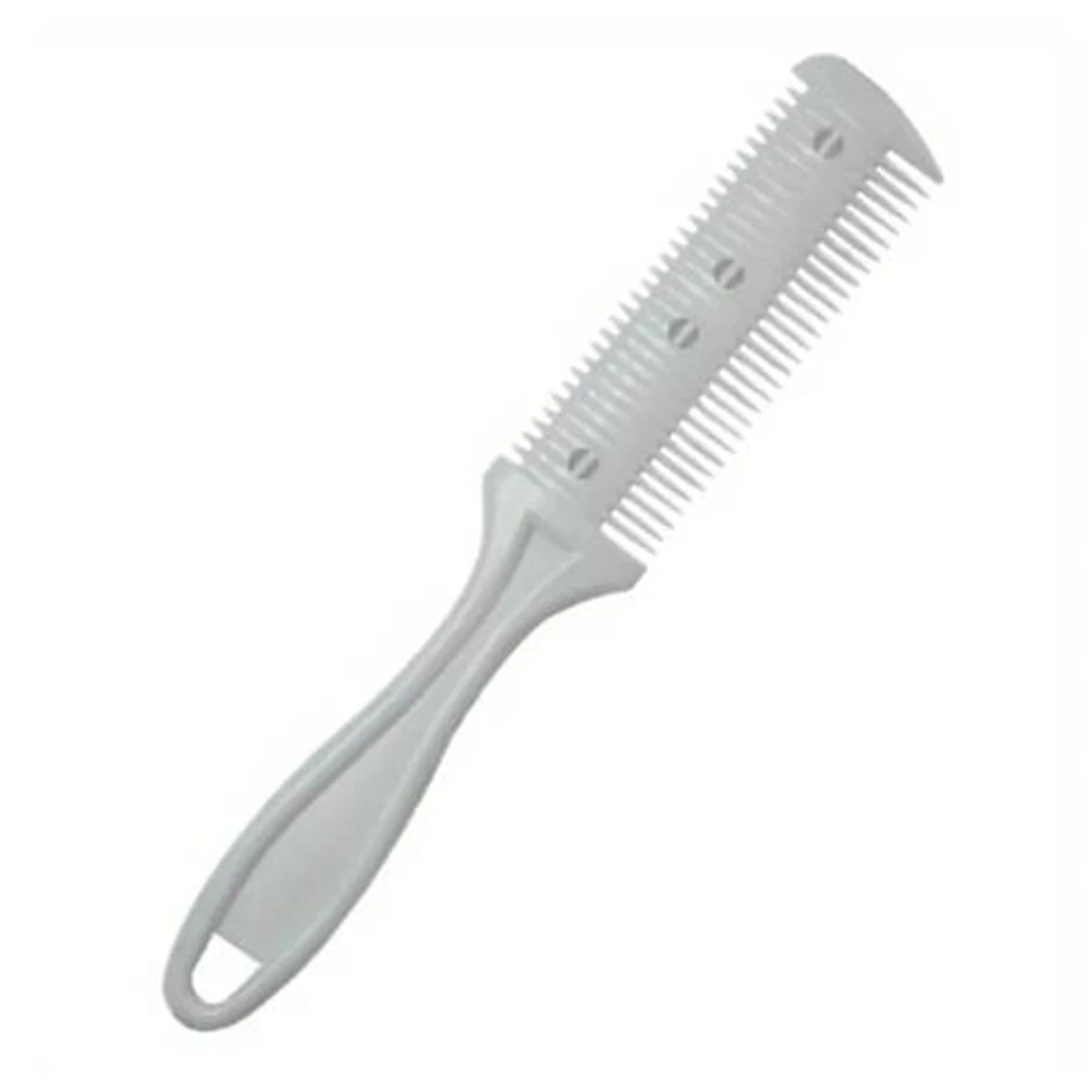 12pc חיתוך השיער מסרק שיער מברשות עם סכיני גילוח שיער גוזם חותך לדילול כלי מספרה כלי שיער סלון - 5