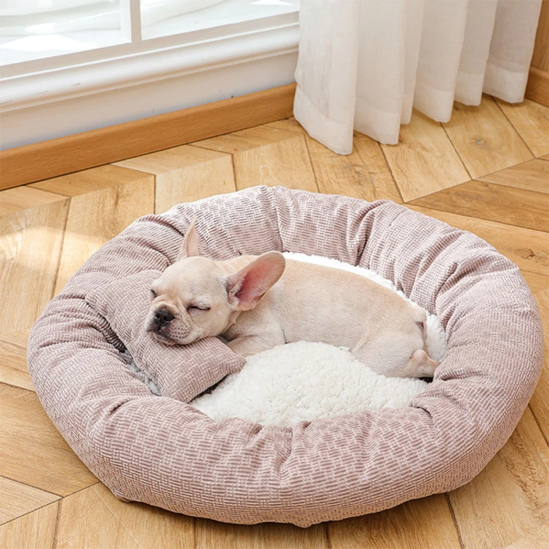 1PC חדש Wistiti כלב מיטות עבור כלבים גדולים אולטרה רך חתול כלב הספה עבה חם גור חתול במלונה אביזרים נוח לחיות מחמד אספקה - 0