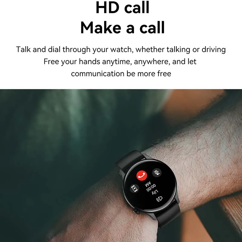 2023 AMOLED של נשים Smartwatch NFC Bluetooth להתקשר אל הקול עוזר IP68, עמיד למים כושר להקה של נשים smartwatch עבור אנדרואיד - 2