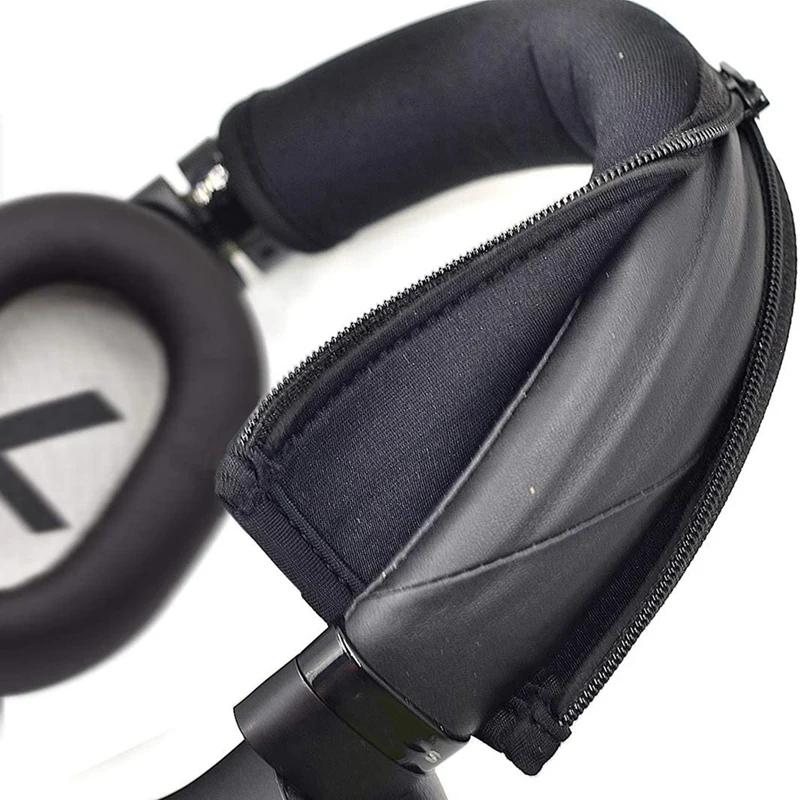 2Set כריות אוזניים סרט-מצח, אוזניים כרית האוזן כוסות אוזן מכסה חלופי עבור כמה plantronics Backbeat Pro 2 SE 8200UC אוזניות - 5