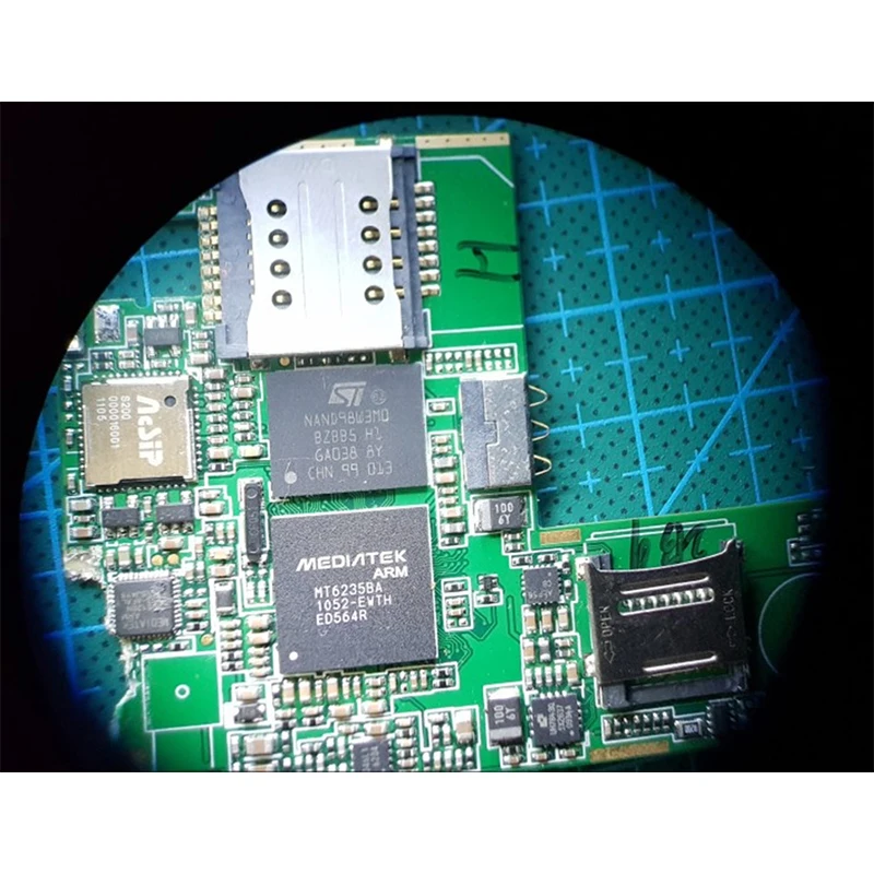 3.5 X-90X Trinocular מיקרוסקופ 34MP סטריאו מיקרוסקופ ערכת 21MP HDMI USB ומצלמה + 144 אור LED עבור PCB CPU תיקון - 5