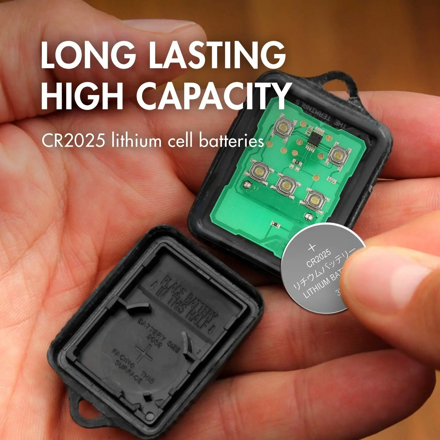 5-50pcs CR2025 DL2025 2025 3V סוללת ליתיום מטבע תא הסוללות שטוח סוללה עבור מפתח רכב/Fob מפתח אאודי, מרצדס ניסן סולמות צעצועים וכו' - 1