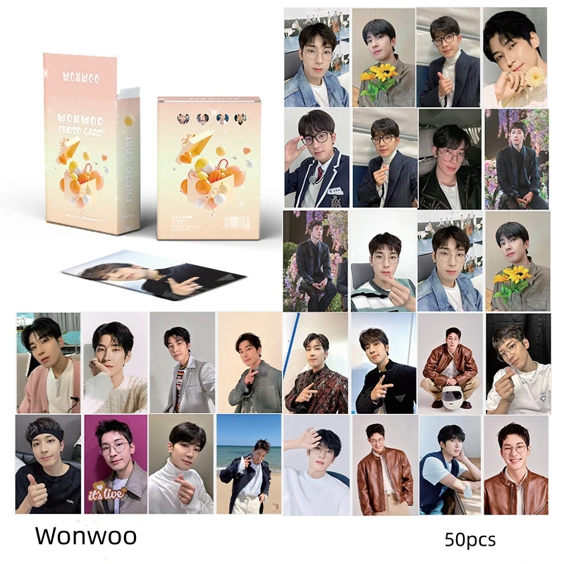 50pcs/סט Lomo כרטיס Sehun Kpop כרטיס Exo Photocards אוסף אוהדים מתנה Renjun Kpop Lomo כרטיסי להגדיר Straykids Photocards Kpop - 1
