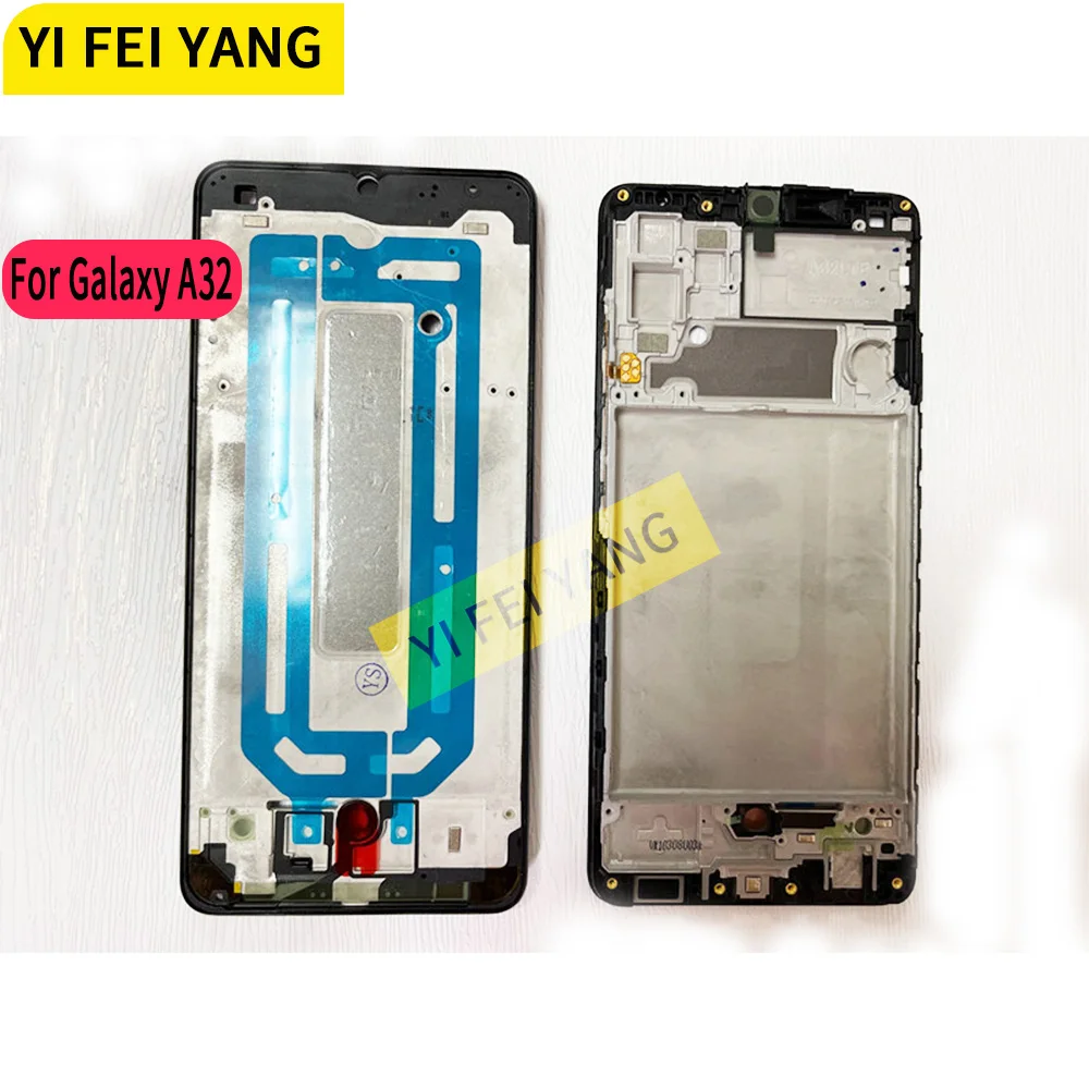 5Pcs דיור התיכון מסגרת LCD Bezel לוחית לוח מארז עבור Samsung Galaxy A32 A42 A52 A72 A90 A12 A02S A02 A62 התיכון מסגרת - 1