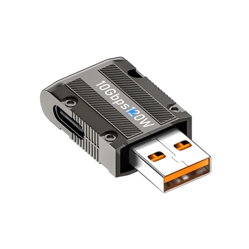 90 תואר USB Type C סיומת מתאם USB C נקבה ל-USB זכר ממיר המורחבת סינכרון נתונים מחבר 10Gbps 120W - 2