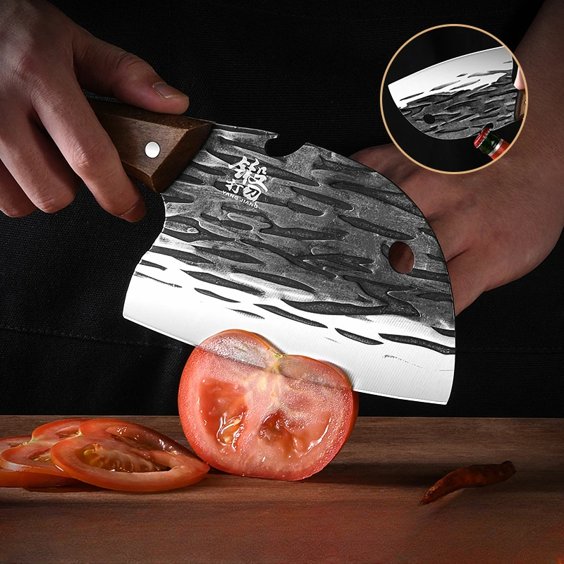 BAKULI סכין מטבח, משק בית דג הסכין, זיוף ו חיתוך סכין מטבח, סכין בשר, פירות, סכין רב תכליתי - 2