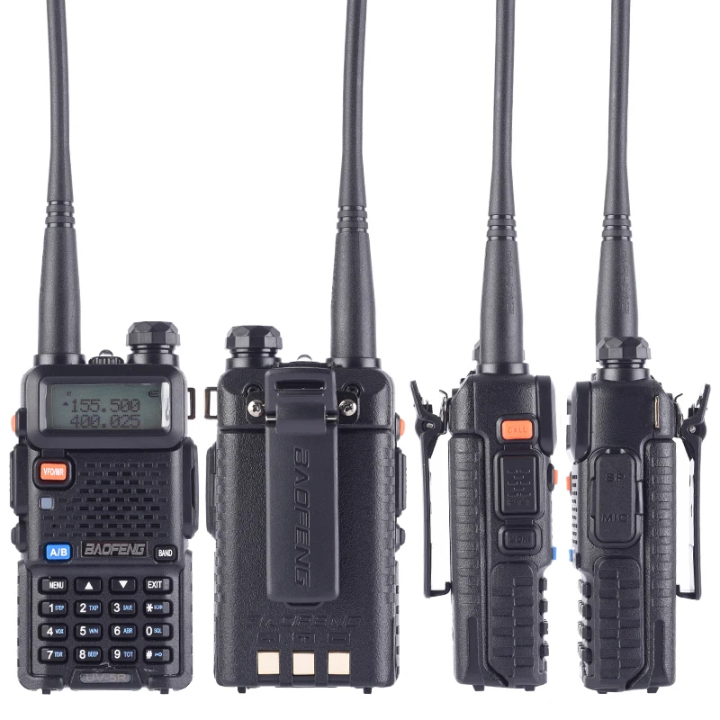 Baofeng UV5R ווקי טוקי 8W רדיו Comunicador Dual Band ארוך טווח 2-Way נייד FM חובב צ. ב. תחנות רדיו המשדר. - 4